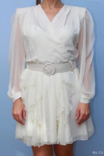 Лот: 8388098. Фото: 1. Платье из шифона. Платья