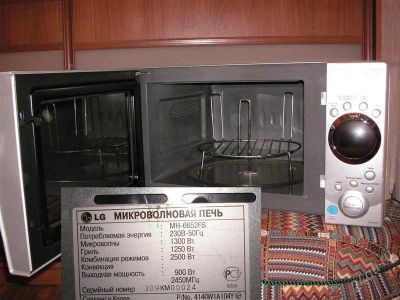 Лот: 1708233. Фото: 1. Микроволновая печь LG (на 24 литра... Микроволновки, мини-печи