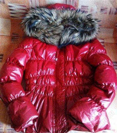 Лот: 2059180. Фото: 1. Зимняя куртка -пуховик дёшево... Верхняя одежда