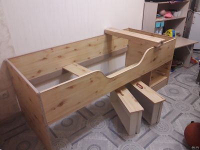 Лот: 13037694. Фото: 1. кровать детская б/у. Детские кровати и кроватки