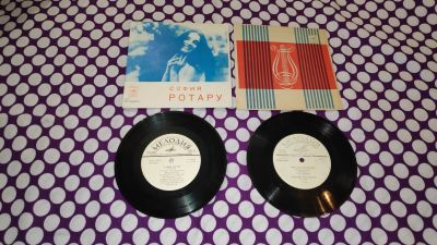 Лот: 25744149. Фото: 1. 2 виниловые пластинки " Миньон... Аудиозаписи