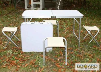 Лот: 7688500. Фото: 1. Набор походной мебели - стол и... Туристическая, походная мебель