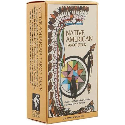Лот: 21315778. Фото: 1. Карты Таро "Native American Tarot... Талисманы, амулеты, предметы для магии