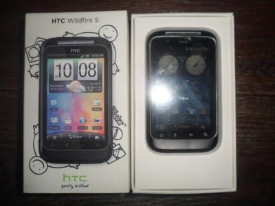 Лот: 4398493. Фото: 1. HTC Wildfire S с рубля. Смартфоны