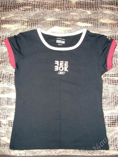 Лот: 1714557. Фото: 1. фирменная футболка "REEBOK", р... Другое (спортивная одежда)