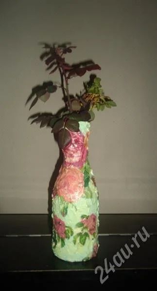 Лот: 603458. Фото: 1. Продам декоративную вазу(ручная... Вазы