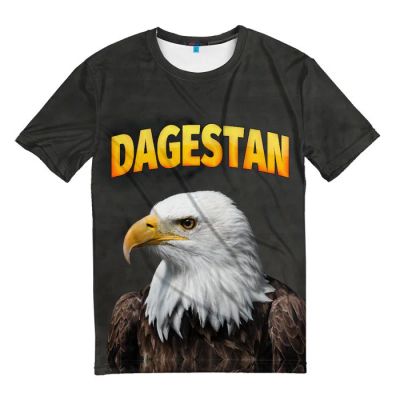 Лот: 11811278. Фото: 1. Мужская футболка 3D "Дагестан... Футболки, поло