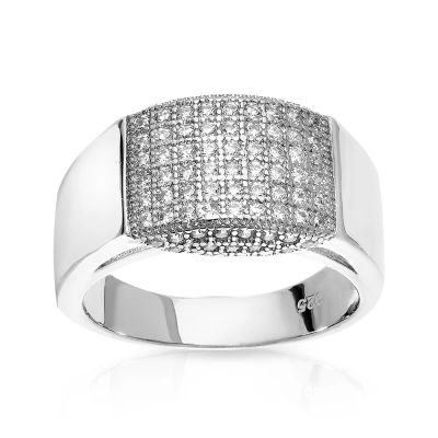 Лот: 23822527. Фото: 1. Кольцо из серебра с фианитами. Кольца, перстни