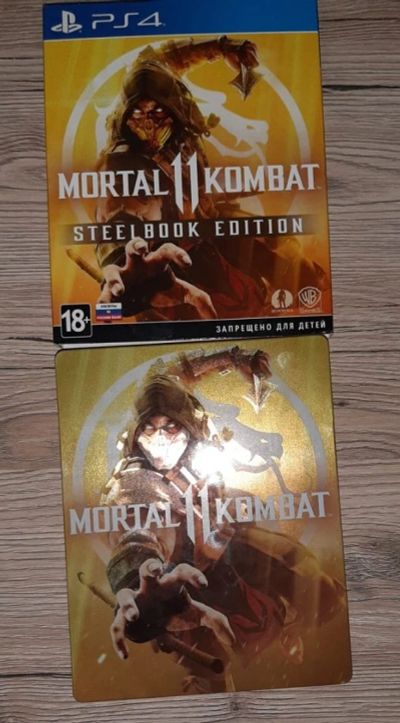 Лот: 15678143. Фото: 1. Mortal Kombat 11 Steelbook edition... Игры для консолей