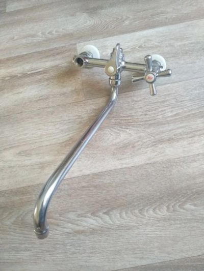 Лот: 16214924. Фото: 1. Смеситель для ванной. Смесители