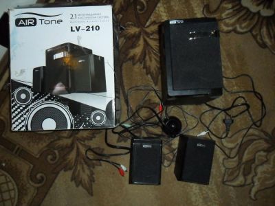 Лот: 4558755. Фото: 1. AirTone LV-210. Активные акустические системы
