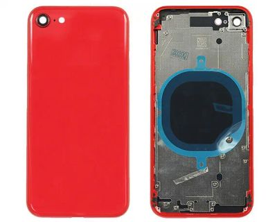 Лот: 20883779. Фото: 1. Корпус iPhone SE (2020) красный... Корпуса, клавиатуры, кнопки