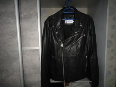 Лот: 25885920. Фото: 1. Просто премиальная кожаная клубная... Верхняя одежда