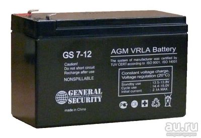 Лот: 8581016. Фото: 1. Аккумулятор General Security GS... ИБП, аккумуляторы для ИБП