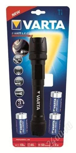 Лот: 2569264. Фото: 1. 3 WATT LED INDESTRUCTIBLE 3C VARTA. Другое (охота)
