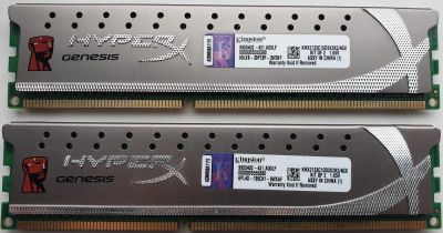 Лот: 19835002. Фото: 1. Kingston DDR3-2133 2x2 Gb. Оперативная память
