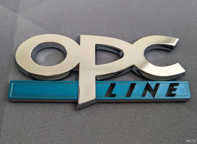 Лот: 18109696. Фото: 1. Шильдик значок эмблема Opel OPC... Детали тюнинга