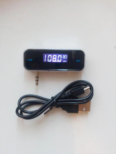 Лот: 7874786. Фото: 1. модулятор Fm через джек разъем... FM-модуляторы, трансмиттеры