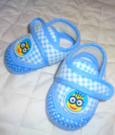 Лот: 7122600. Фото: 1. Пинетки с миньонами 11см (С РУБЛЯ... Пинетки