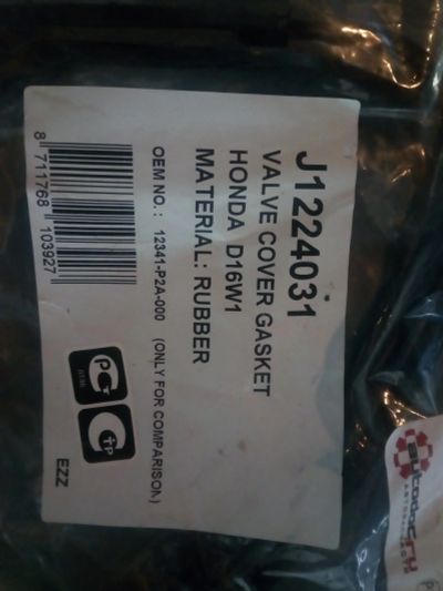 Лот: 11939628. Фото: 1. Прокладка клапанной крышки honda... Двигатель и элементы двигателя