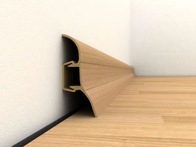 Лот: 3936575. Фото: 1. Плинтус напольный пластиковый... Напольные покрытия