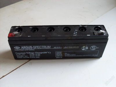 Лот: 82326. Фото: 1. аккамулятор argus-spectrum 12v... Батарейки, аккумуляторы, элементы питания