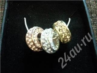 Лот: 288330. Фото: 1. Ожелерье 3 кольца победы от Евгения... Колье