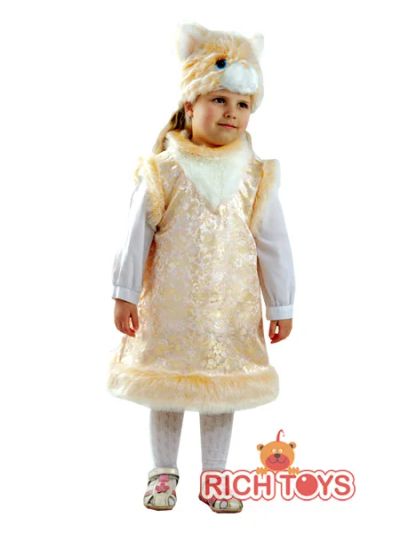 Лот: 4626237. Фото: 1. Новогодний костюм Киса. Детские карнавальные, праздничные костюмы