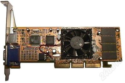 Лот: 205383. Фото: 1. Nvidia GeForce2 MX400 32MB. Видеокарты