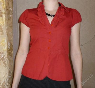 Лот: 840194. Фото: 1. Блузка 42размер. Блузы, рубашки, водолазки