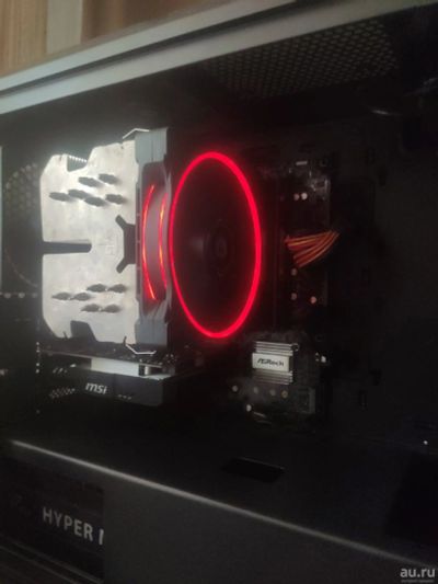 Лот: 17926480. Фото: 1. Системный блок Ryzen 5 2600/16gb... Компьютеры в сборе