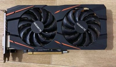 Лот: 17581304. Фото: 1. Видеокарта Gigabyte Radeon RX580... Видеокарты