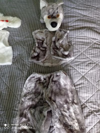 Лот: 18385636. Фото: 1. Костюм волка. Костюмы, пиджаки, комбинезоны