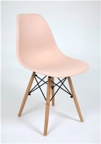 Лот: 15194605. Фото: 1. Стул Eames розовый. Столы, стулья, обеденные группы