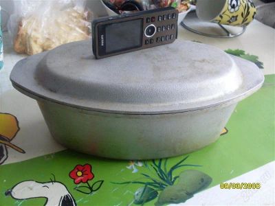 Лот: 824229. Фото: 1. Жаровня-утятница. Жаровни, казаны