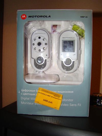 Лот: 3383526. Фото: 1. Видео няня Motorolla. Другое (дети растут)