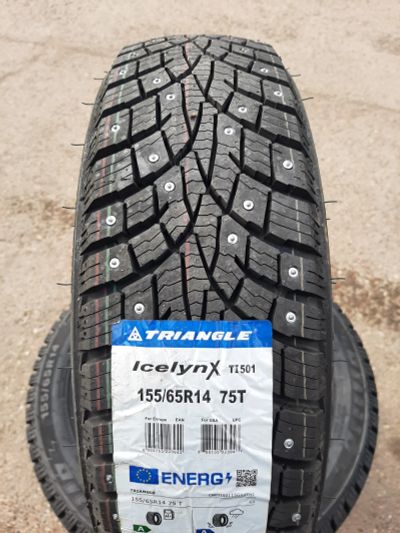 Лот: 25855583. Фото: 1. 155/65 R14 75T Triangle IcelynX... Шины