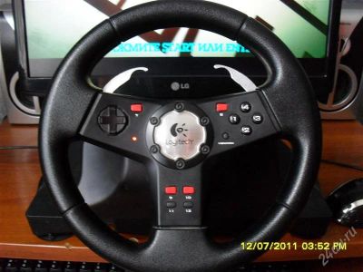 Лот: 1064987. Фото: 1. Logitech Formula Vibration Feedback... Рули, джойстики