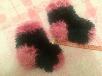 Лот: 8067987. Фото: 1. теплые носочки-махнушки). Разбираем... Носки, колготки