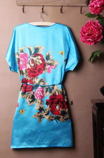 Лот: 5510237. Фото: 1. Халат 5.Кимоно.Шелк. Домашняя одежда