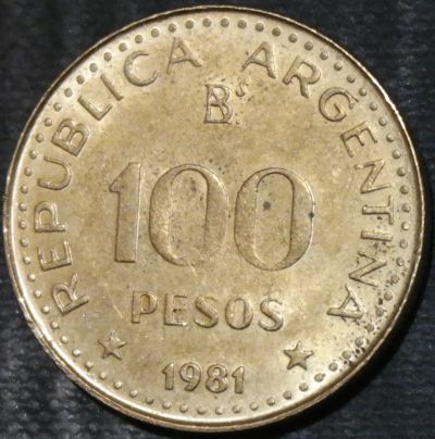 Лот: 14169509. Фото: 1. Экзотика с рубля (19137) Аргентина. Остальные страны