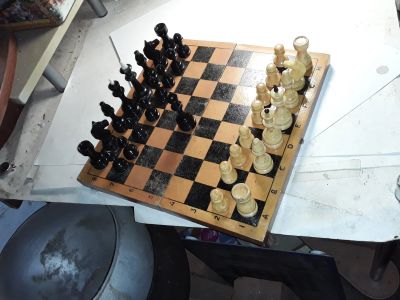 Лот: 21098674. Фото: 1. шахматы деревянные классические... Предметы интерьера и быта