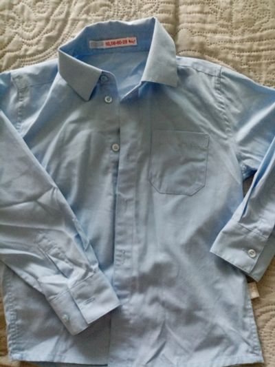 Лот: 17941397. Фото: 1. Рубашка голубая Orby. Рубашки, блузки, водолазки