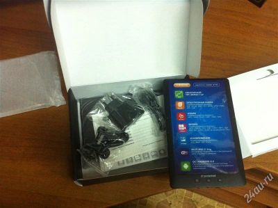 Лот: 2822941. Фото: 1. Электронная книга Digma d700 черная. Электронные книги