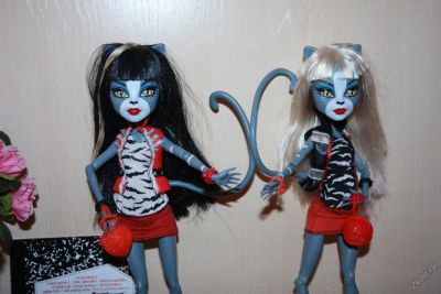 Лот: 5429819. Фото: 1. Куклы Monster high базовые Мяулодия... Куклы и аксессуары