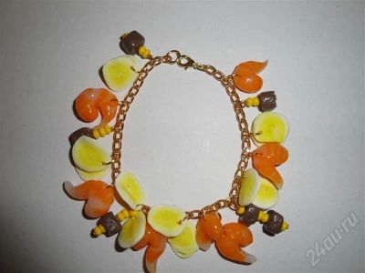 Лот: 362905. Фото: 1. Изделия из полимерной глины,браслет... Браслеты