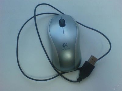 Лот: 3244083. Фото: 1. USB мышь Logitech M-UAL 120 (полурабочая... Клавиатуры и мыши