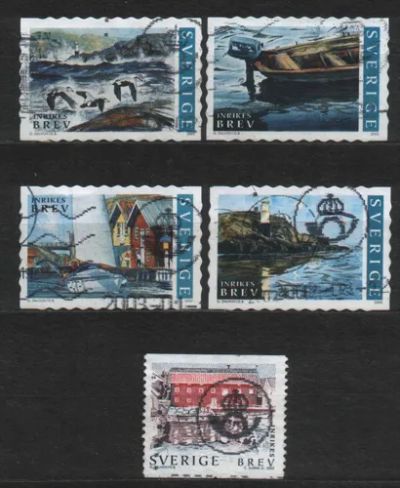 Лот: 25882939. Фото: 1. Швеция 2002_015. Марки