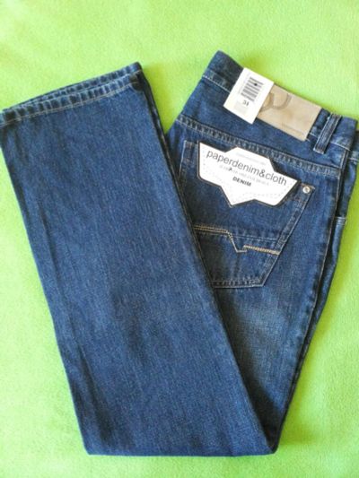 Лот: 10128717. Фото: 1. Джинсы мужские paperdenim&cloth... Брюки, джинсы, шорты