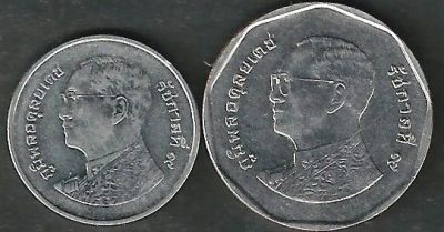 Лот: 7112985. Фото: 1. Тайланд 2 монетки. Наборы монет
